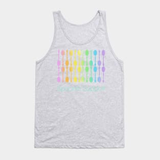Spoonie Support! (Rainbow Ombre) Tank Top